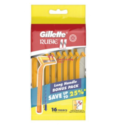 Gillette  Rubie 2 16's