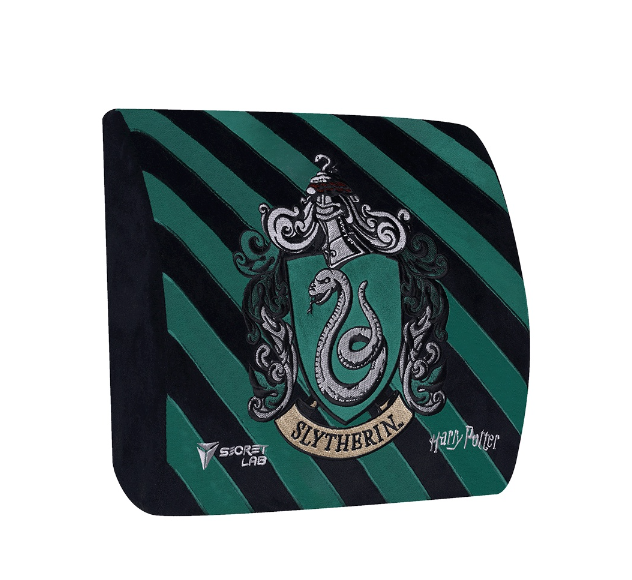 Secretlab Memory Foam Lumbar Pillow—Harry Potter Slytherin Edition