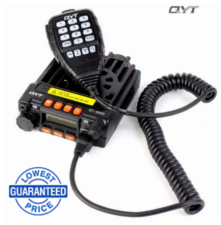QYT KT-8900 Mini Mobile Radio Dual band 136-174/400-480MHz 25W high power Transceiver KT8900