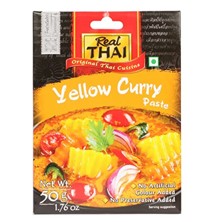 Real Thai Yellow Curry Paste 50g