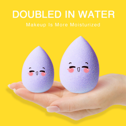 Lamuseland Water Drop Blender Sponge Powder Puff Foundation Wet And Dry Makeup Tool