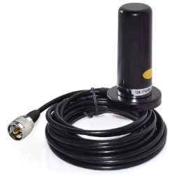 Oppxun Mini Dual Band VHF UHF HH-N2RS Antenna with Magnetic Mount 5M RG316 Cable for Car Vehicle Mobile Radio QYT TYT