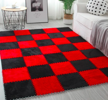 Kids Soft Mat 30x30cm Puzzle Floor Mat Home Splice Carpet Foamfloor Mat 1pcs