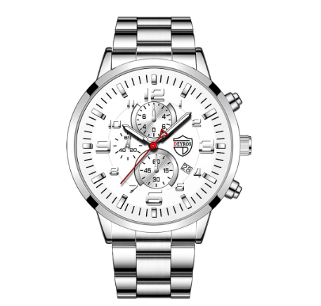 Original Luxury Fashion Luxury Stainless Steel Men's Luminous Calendar Waterproof Watch 004