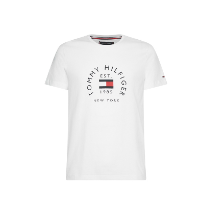 Tommy Hilfiger Men's IM Hilfiger Flag Arch Tee