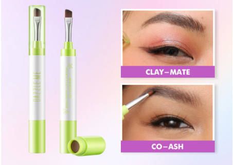 DAZZLE ME Eyebrow Brow-Buddy 3 in 1 Eyebrow - Long Lasting Eyebrow Pomade Sweat Proof Easy to Use