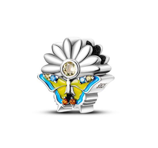 Pandora Pendant 100% S925 Silver Charm Suitable For Bracelet Exquisite Jewelry Gift Fashionable S25