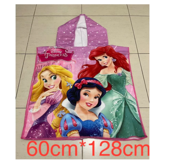 Essential Kids Bath Towel with Hood and Rectangle Bath Towel BT3