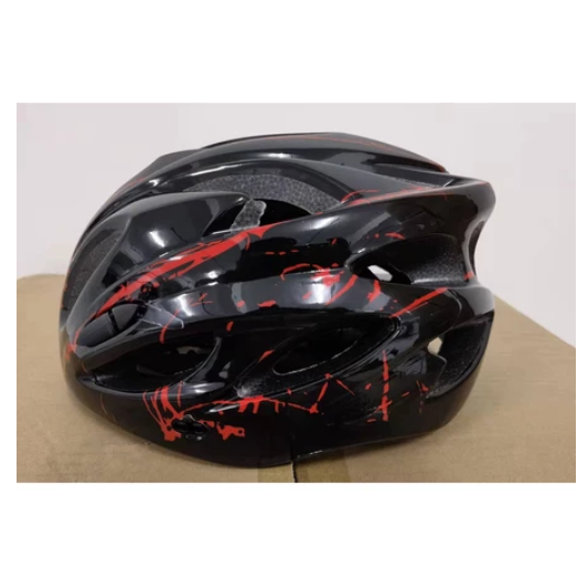 Cycling Helmet One-Piece Bicycle Folding Helmet Bicycle Helmet Men and Women Light Helmet Mountain H23