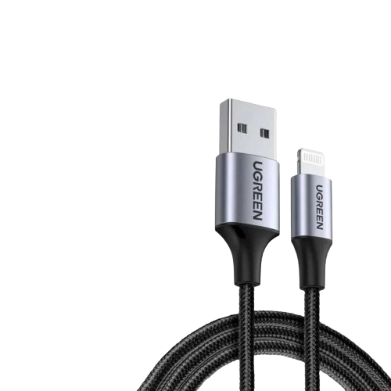 UGREEN Nylon Braided MFi Certified Lightning to USB Data and Charging Cable - PH