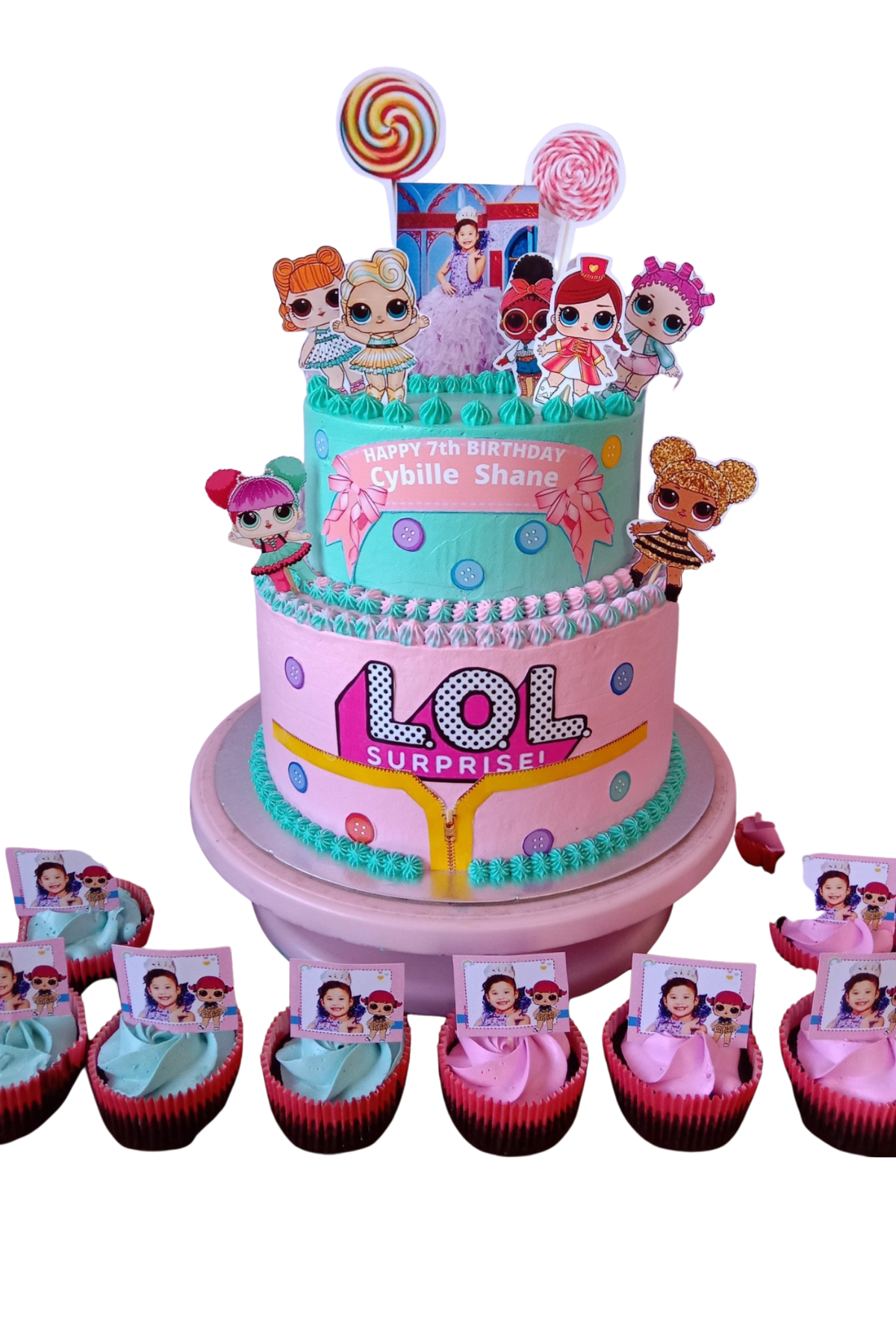 ❤️ 2-Tier Theme Cake (Chocolate Moist Cake)  ❤️