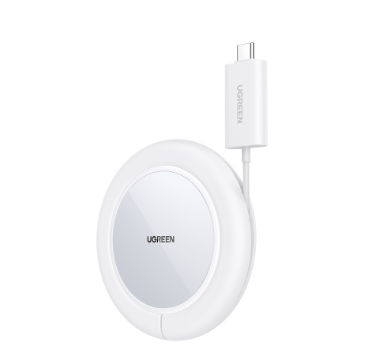 Ugreen Magnetic Wireless Charger, Portable Wireless Charging Pad Compatible with iPhone 14/14 Pro/14 Pro Max/iPhone 13/13 Pro/13 Pro