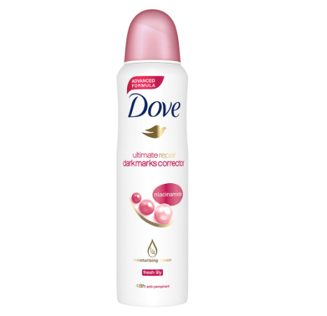 Dove Ultimate Repair Deodorant Spray Fresh Lily 150ml