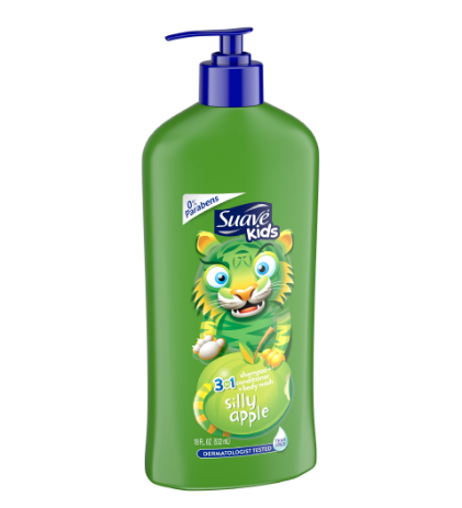 Suave Kids 3in1 Silly Apple 18oz