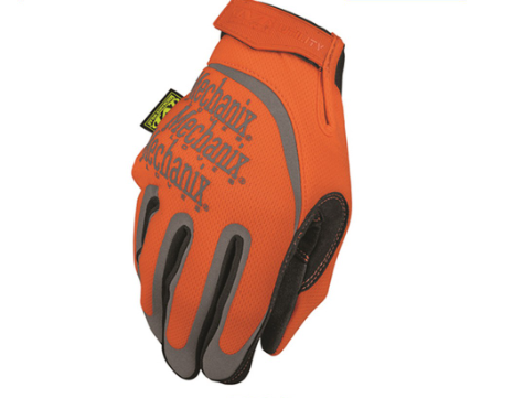 Mechanix Wear Gloves Utility Black/HV Orange