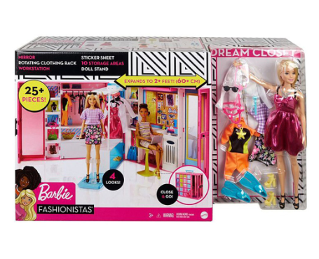 Barbie Fab Dream Closet with Doll