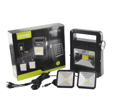 Solar portable emergency light can be used as a charging treasure mobile phone charging outdoor lighT