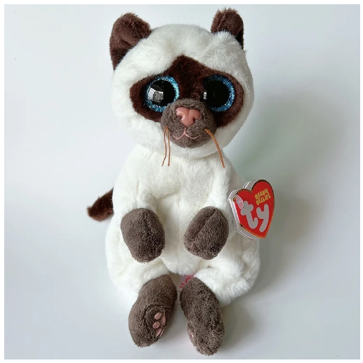 15cm TY Beanie Bellies Scully the Brown Pirate Bear Stuffed Animals 15cm Soft Doll Toy Christmas Gift Kids Toys Kawaii Plush C8