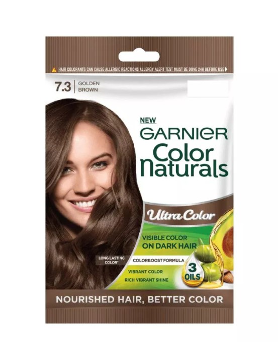 Garnier Color Naturals Long Lasting Hair Color - 7.3 Golden Brown