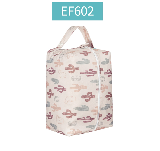 Happyflute Baby Diaper Pods Reusable Waterproof Fashion Prints Wet Dry Cloth Wet Bag Mums Storage Travel Nappy Bag C29