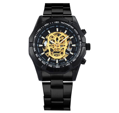 Men's Watch WINNER Automatic Mechanical Watch Authentic Business Waterproof Stainless Steel Watch For Men Original 6