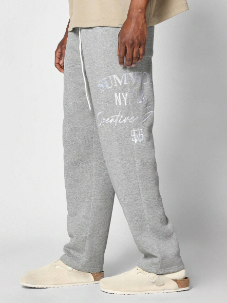 SUMWON 90s Jogger With Embroidery
