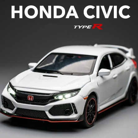 Miniauto Toy Car Honda Civic Type R 1:32 Diecast Alloy Car