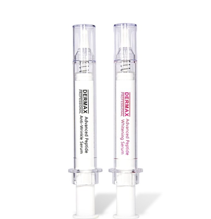 DermaxPro  Advanced Peptide Whitening Serum And Anti Wrinkle Serum Set 8ml each
