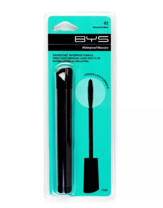 BYS Blistered Mascara Waterproof Black 15ML