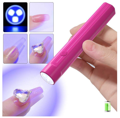 Nail Dryer Phototherapy Lamp Usb Flashlight Uv Portable Professional Drying Manicure Tools