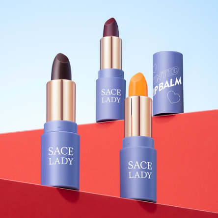 SACE LADY Natural Cream Lip Balm VE Moisturizing Tinted Lip Balm Reduce Wrinkles lip Care