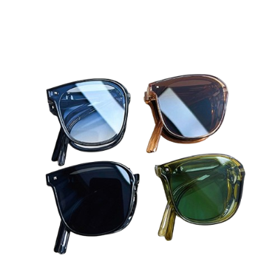 CHARMRAY Tr90 Folding Polarized Sunglasses Fashion Portable Glasses Men And Women UV400
