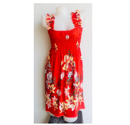 RUFFLES Mini Smocking || Maternity Dress || Summer Dress ||Above the knee up to Medium Size U