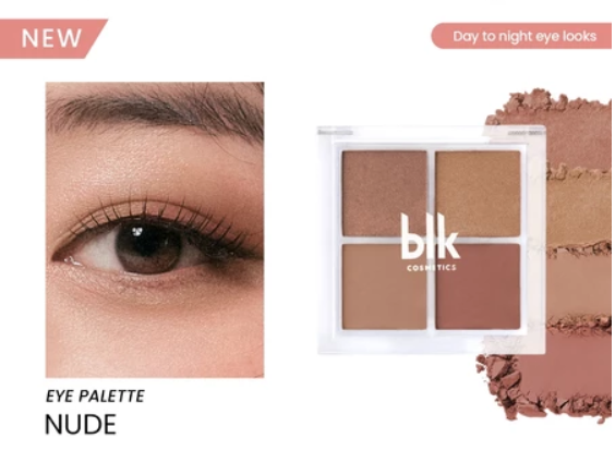 blk cosmetics daydream eyeshadow palette nude