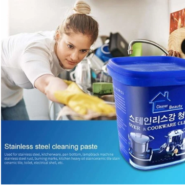DHD Magical Stainless Steel Cookware Kitchen Cleaner Strong Detergent Cream