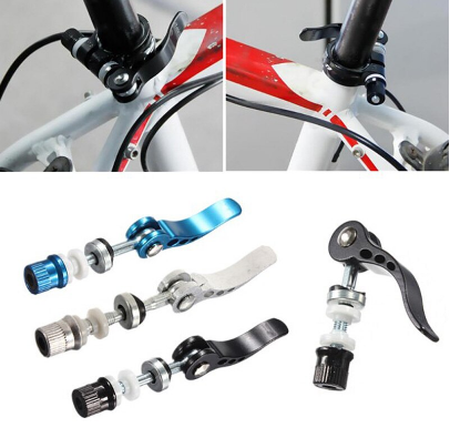 Aluminium Alloy Quick Release MTB Bike Bicycle Seat Post Clamp Seatpost Skewer Bolt Cycling Parts