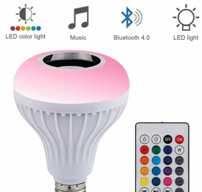 12W LED MUSIC BULB Bluetooth LED light lamp speaker