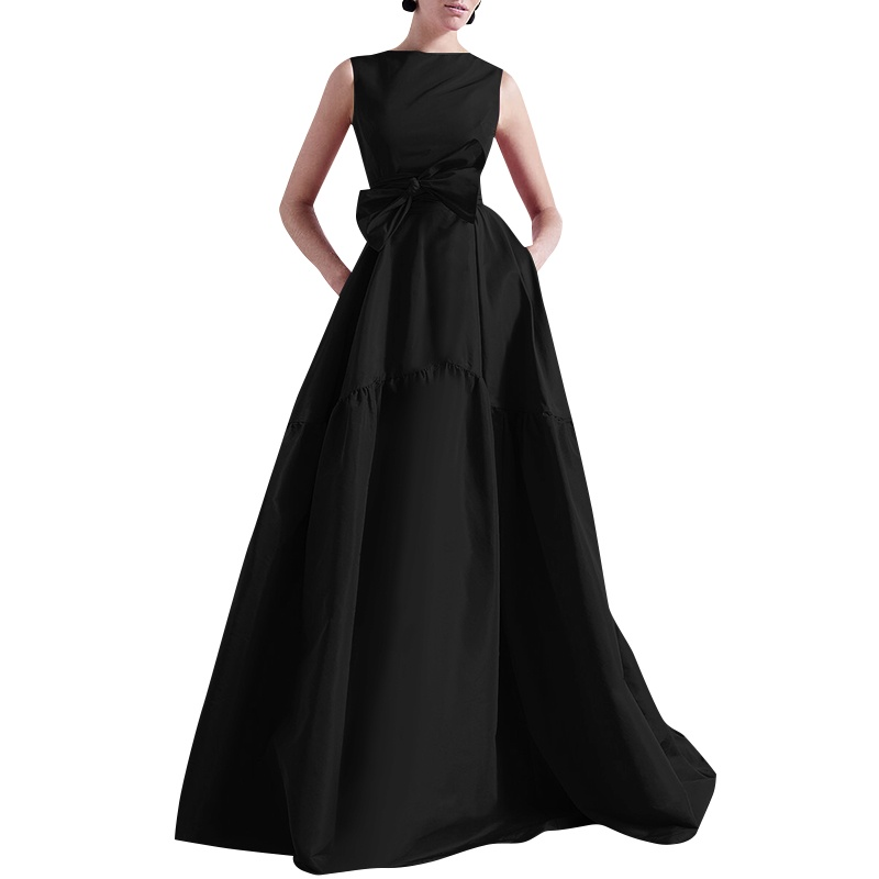 CELMIA ZANZEA Women Sleeveless Long Dress With Belt Evening Prom Party Elegant Casual Pleated Swing Maxi Dresses