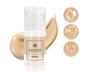 Kimuse Full Cover Flawless Pore Blur Invisible Liquid Concealer Long Lasting Waterproof
