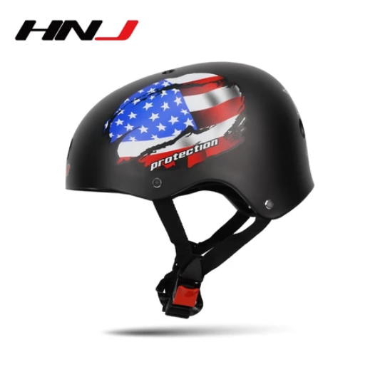 HNJ MOB-AA W-D Motorcycle Bike Nutshell Helmet Open Face Skateboard Helmets HNJ22