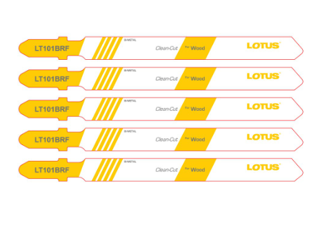 Lotus Jigsaw Blade Bi- Metal (Clean Cut) LT101BRF - Cutting Tools Accessories