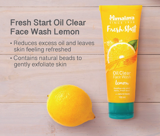 Himalaya Fresh Start Oil Clear Face Wash Lemon 100ML