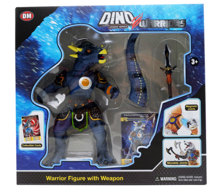 Dream Machine Dino Warriors Pachycephalosaurus Action Figure