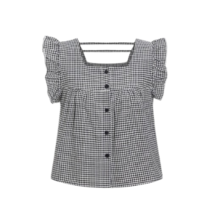 Lovito Women Ruffle Tank Top LNE21203 (Multi-Color)