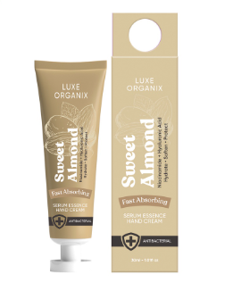 LUXE ORGANIX Sweet Almond Serum Essence Hand Cream 30ML