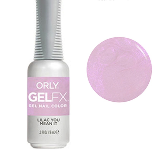 Orly Gel Fx Lacquer Color Lilac You Mean It 9ml
