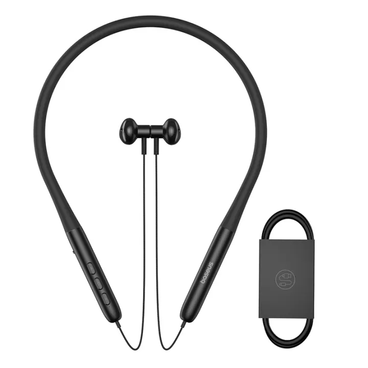 Baseus P1 Neckband Earphone Bluetooth 5.2 Magnetic Adsorption Wireless Headphone In-Ear Hifi Music Game Sports Earbud