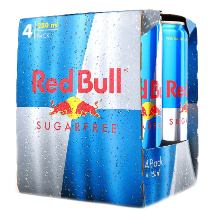 Red Bull Energy Drink 4 x 250mL