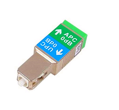 Optic Fiber Attenuator Connector 0dB SC/APC Female-SC/UPC MaleSM-9/125 Fiber Optic Adapter Flange Cou
