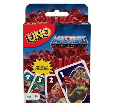 Mattel Games UNO Masters of the Universe Card Game
